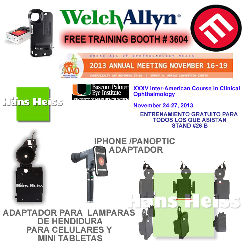 Welch Allyn Free training-AAO booth # 3604- Bascom Plamer booth  #26 B